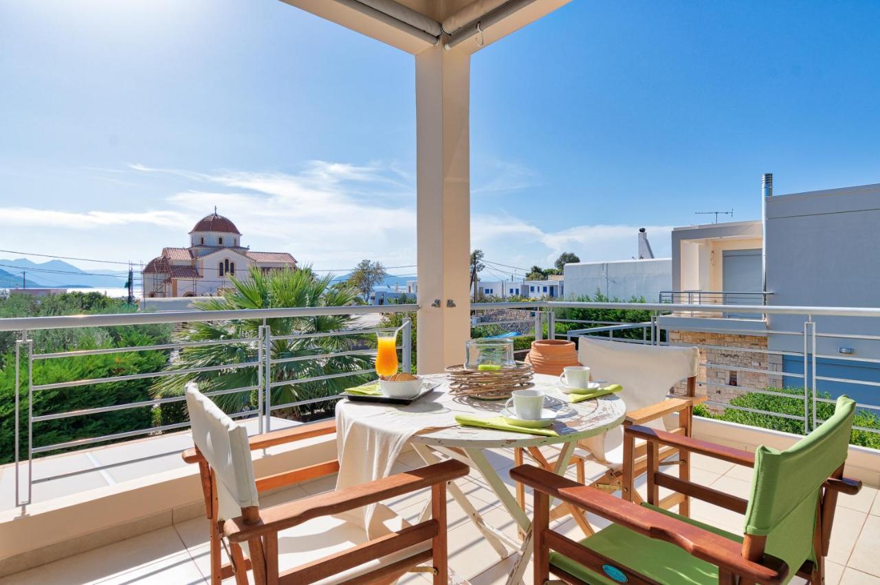 Elegant New Maisonette Near The Sea Aegina Екстериор снимка