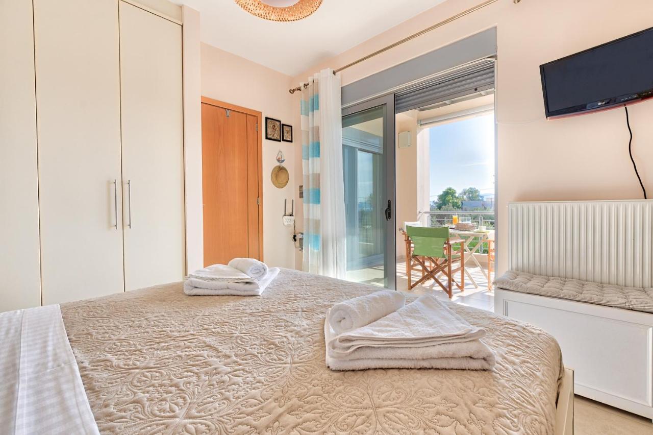 Elegant New Maisonette Near The Sea Aegina Екстериор снимка